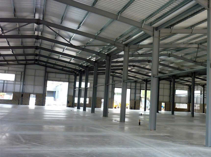 thi công nhà xưởng sắt tiền chế