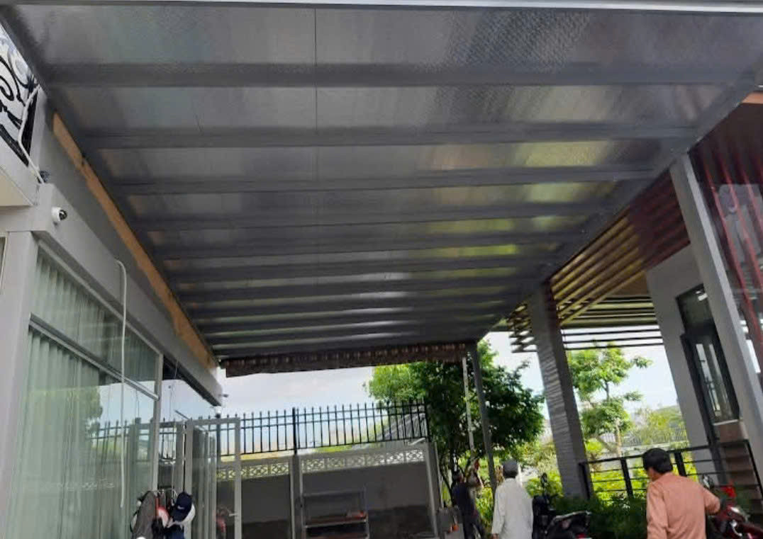 mẫu mái tôn xốp