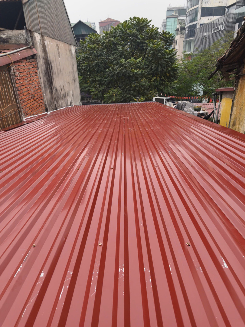 thợ sửa mái tôn